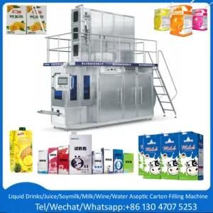 Food &amp; Beverage High Quality Aseptic Carton Filling Machine for Pear Apple Pineapple Guava ...