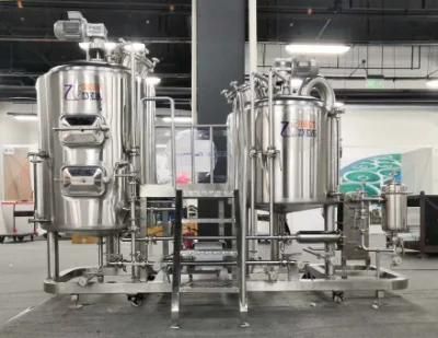 SUS 304 Beer Brewery Equipment 200L 500L 1000L for Beer Brewing