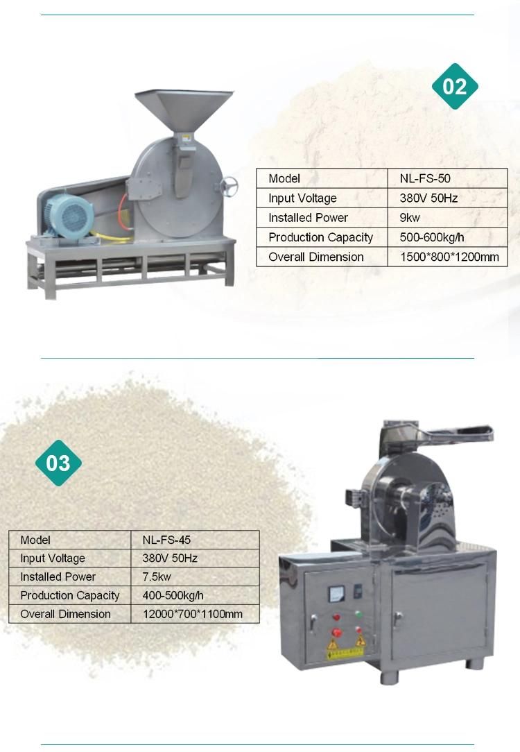 Universal Rice Wheat Corn Grass Coconut Cocoa Grain Powder Chilli Bean Grinding Machine