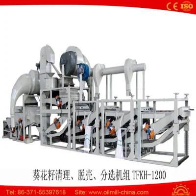 Sunflower Seed Sheller Peeling Huller Dehulling Removing Machine