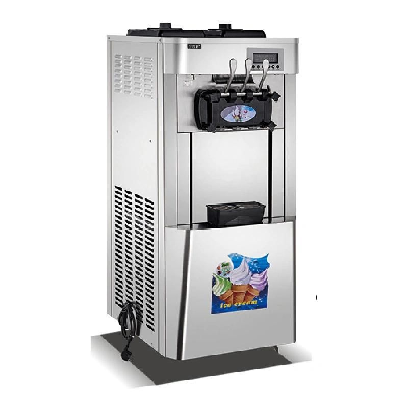 Commercial Advanced Double Compressor Ice Cream Machine Is Sale Dircet