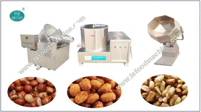 High Quality Peanut Frying Machine Peanut Fryer and Nut Frying Machine