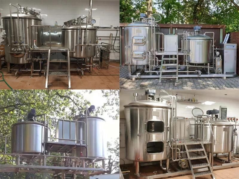 Hot Sale 500L Mash Tun Microbrewery Beer Brewing Equipment for Brewery SUS 304 Material