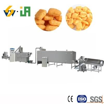 Professional Puffed Corn Pellets Chips Snacks Food Processing Machines