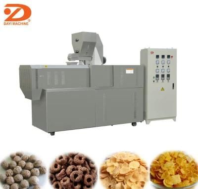 Fully Automatic Corn Flakes Machine Breakfast Cereal Manufacturing Equipment