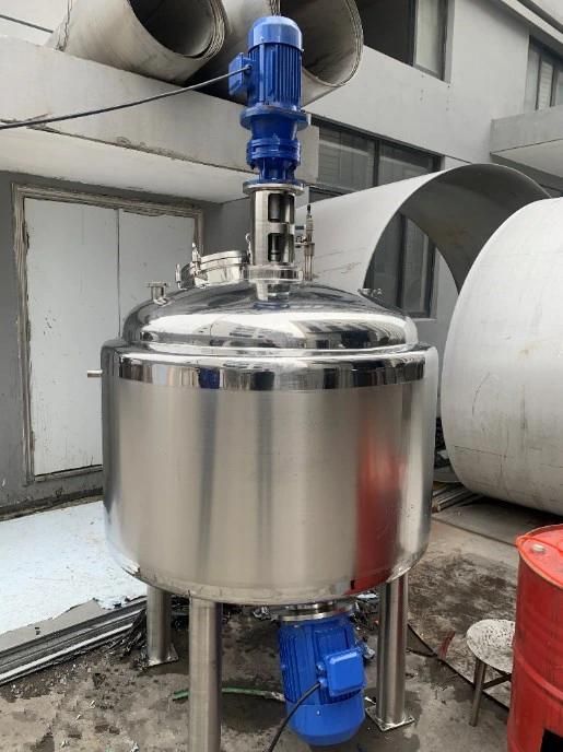High Speed Tank Emulsifier Tank with Homogenizer Emulsifying Tank