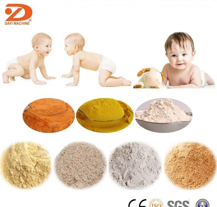 Nutritional Instant Maize Porridge Baby Powder Food Making Machine