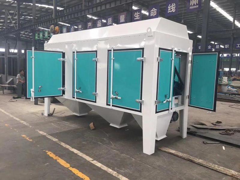 Double Deck Drum Cleaner Drum Sieve Machine