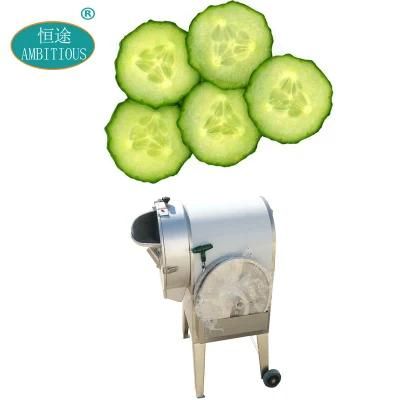 Electric Vegetable Cutter Slice Dice Stick Cucumber Cutting Machine
