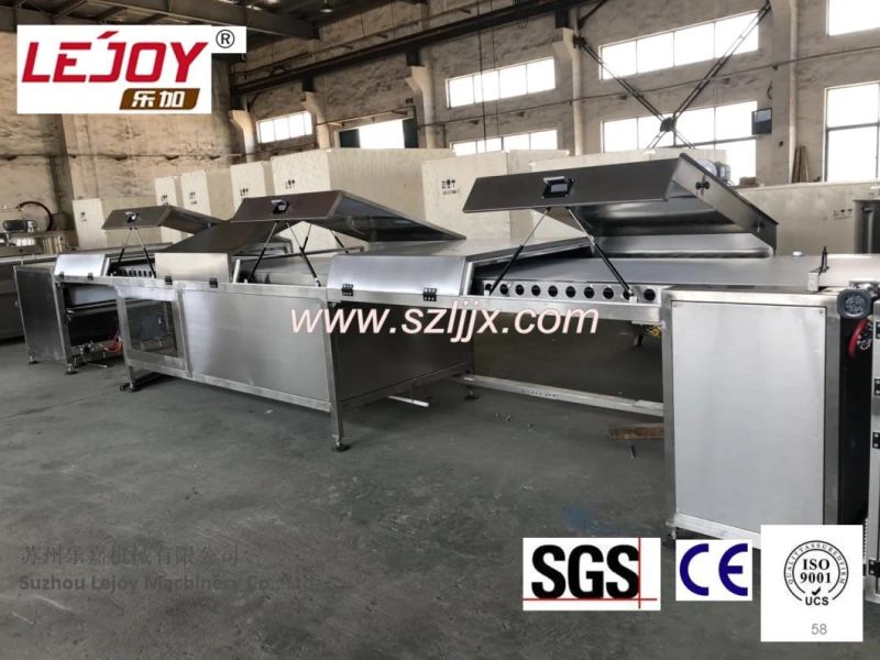 Chocolate Enrobing and Coating Machine for Biscuit Candy Bread Foods