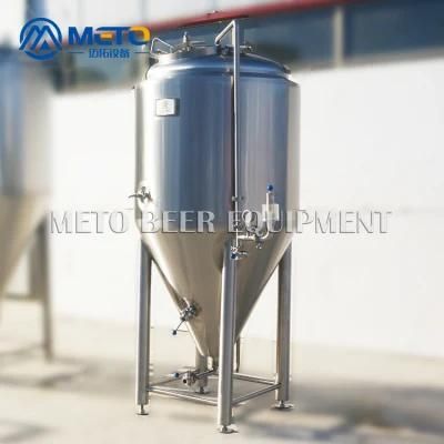 500L SUS304 Conical Beer Fermenter Tank with Ce Certificate