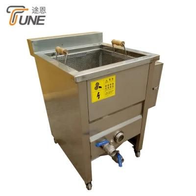 Gas Heating Fruit Chips Frying Machine Potato Chips Fryer