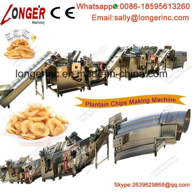 Automatic Plantain Chips Making Machine