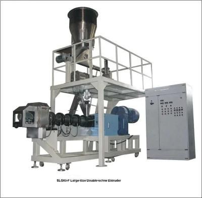 Twins Screw Extruder Making Pet Food Machine