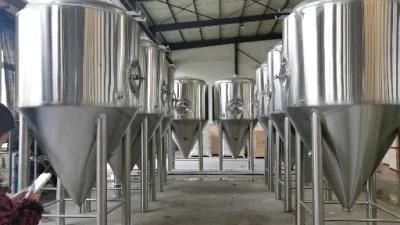Industrial 2000L Beer Factory Brewing Equipment for Large Brewery