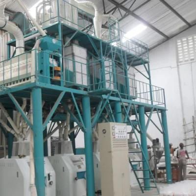 Automatic Medium Scale Wheat Flour Mill