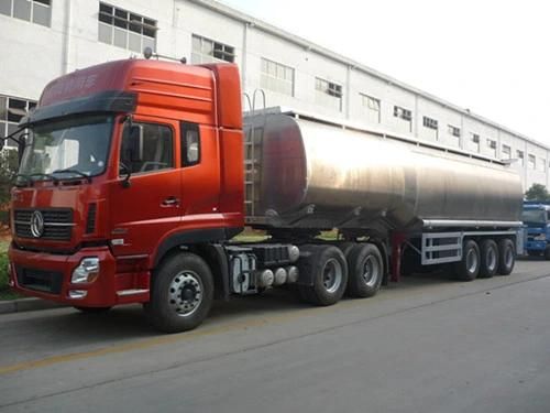 Large Capacity Stainless Steel Juice Milk Transport Tank for Truck