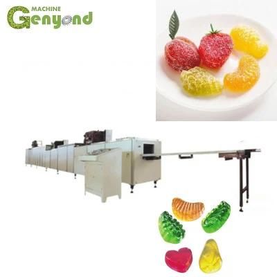 Top Seller Jelly Candy Production Line Soft Gummy Droping Sweets Machine Sugar Price