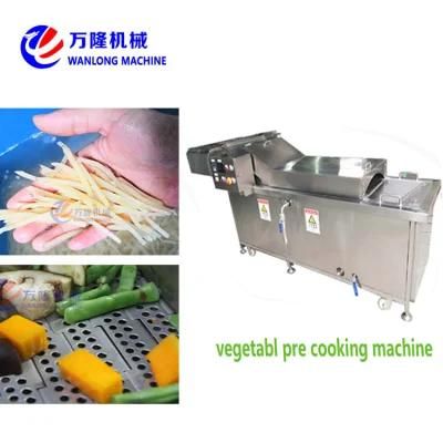 Customized Automatic Vegetable Fruit Blanching Precooking Boiling Machine