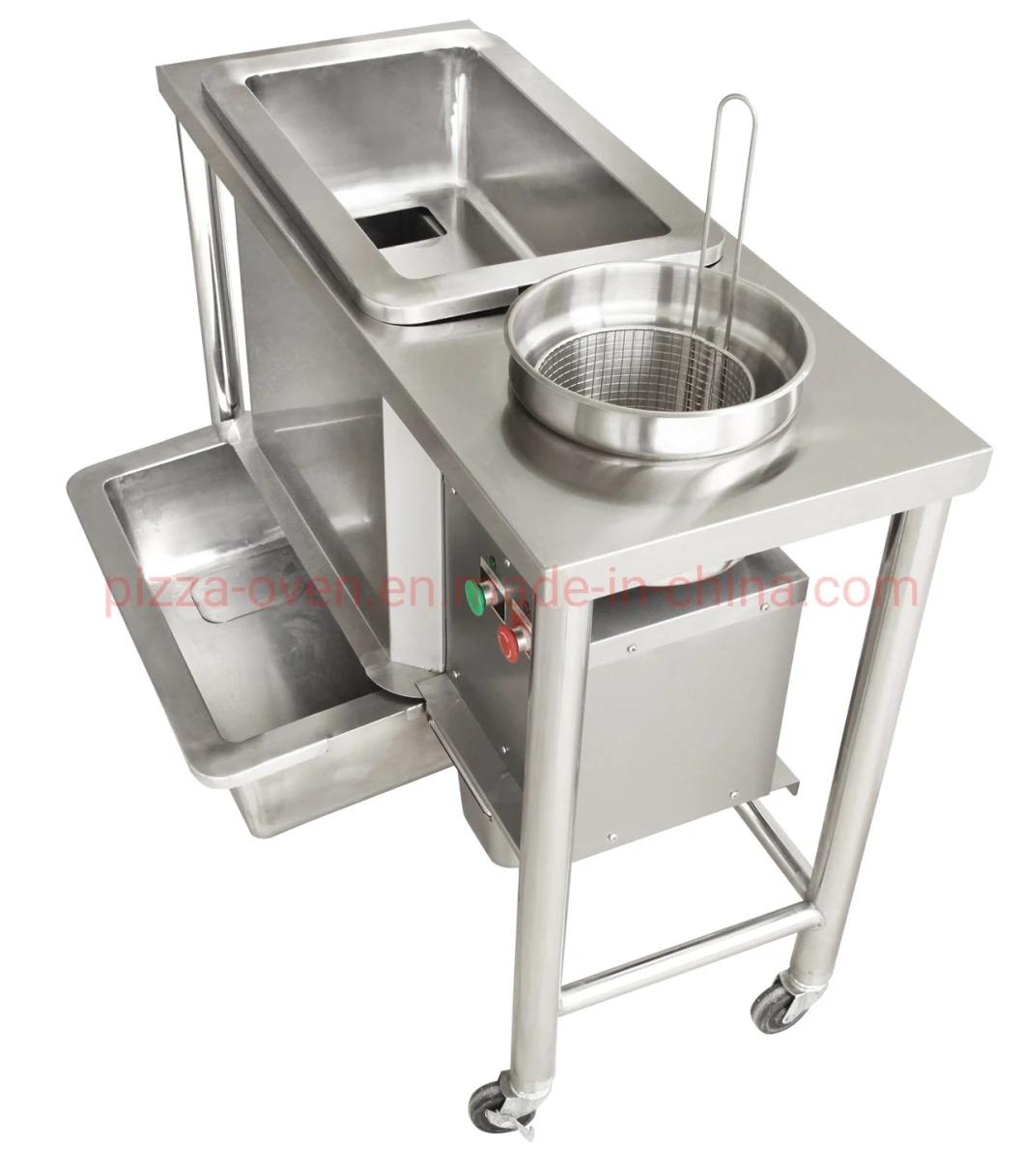 Commercial Breading Table Flouring Mixing spiral Podwer Wrap Machine