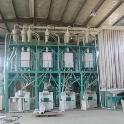 Hongdefa High Quality 50t/24h Maize Mill Maize Flour Milling Machine in Africa
