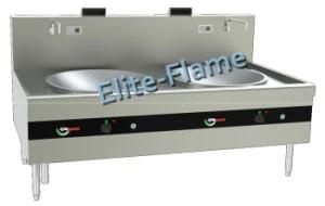 Induction Large Wok Range 2 Ring Large Wok Range Cooking Range