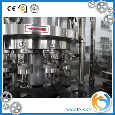 Automatic 3-in-1 Gas Water / Carbonated Beverage Filling Machine