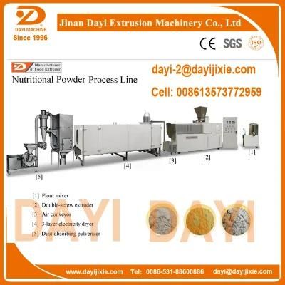 Black Sesame Powder Extruder Process Line