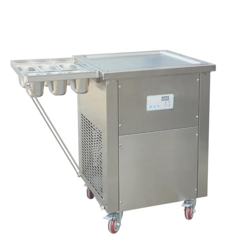 Commercial Use Icecream Cold Plate Machine Rolls Machine