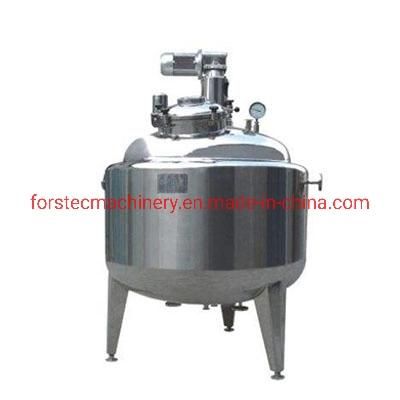 Stainless Steel Vacuum Emulsifying Mixer Tank Mixing Tank for Liquid Processing Line