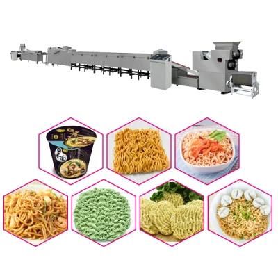Mini Automatic Fried Instant Noodle Processing Line Automatic Instant Noodles Processing ...
