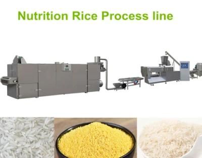 Low Price Double Screw Nutritional Rice Processing Line