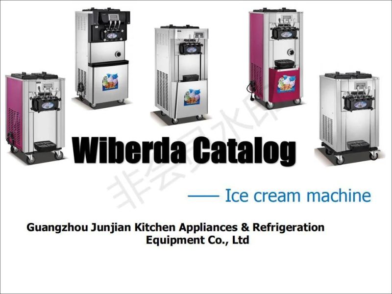New Type High Efficiency Easy to Clean Commercial Ice Cream Machine