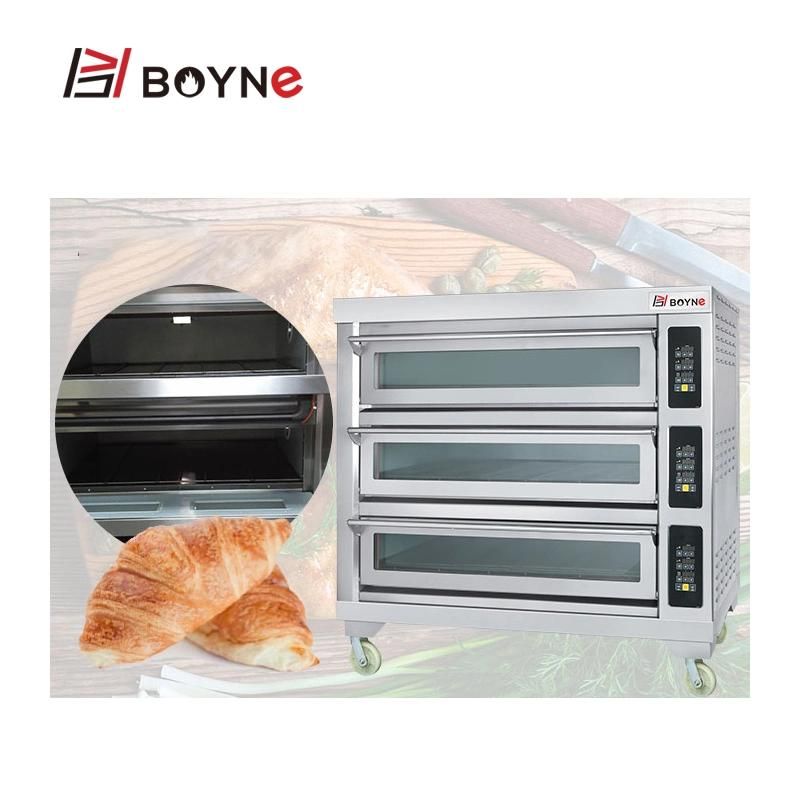 Bread Baking Double Layer Six Trays Electric Oven