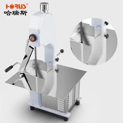 Electric Table Top Meat Bones Band Saw Bone Cutter Frozen Meat Cutting Machine Frozen Fish ...