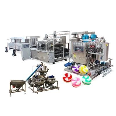 Sweet Small Automatic Hard Candy Making Production Line Price