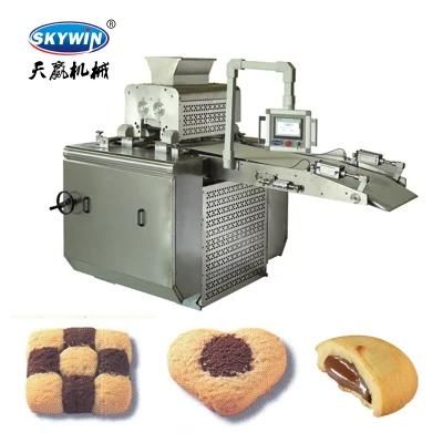 Skywin Automatic Double Color Biscuits Make Machinery Cookies Making Machine Cookies ...
