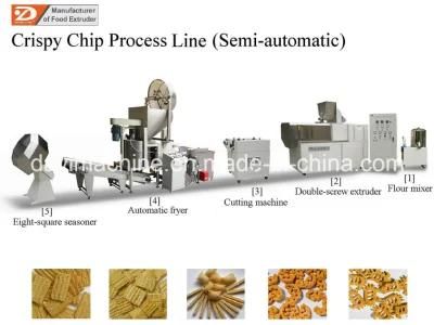 Fried Crispy Rice Snack Food Processing Line
