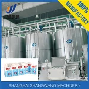 Automatic 6000bph Uht Milk Production Line