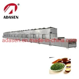 High Efficiency Stainless Steel Microwave Tea Leaf Dryer and Sterilizer Machinery
