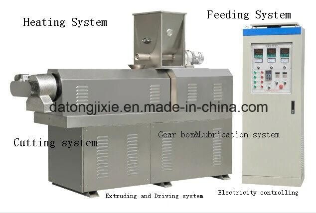 Twin Screw Snacks Food Production Equipment