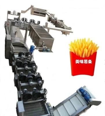 Fully Automatic Frozen French Fries Making Machinery Manufacturer Price