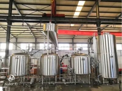 1000L 10hl Steam Two Vessel Semiauto Beer Brewing Equipment