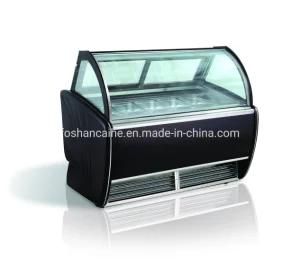 European Standard Ce Certificate Ice Cream Display Showcase for Sale
