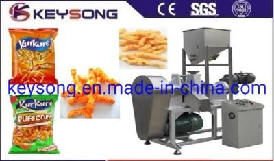 Fried Cheetos Kurkure Nik Naks Equipment Snacks Processing Machine