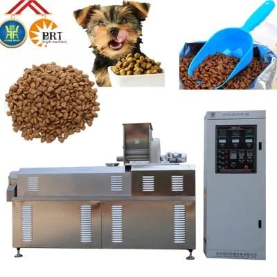 Dry Dog Food Processing Machine Pet Food Extruder Cat Food Production Line Double Screw ...