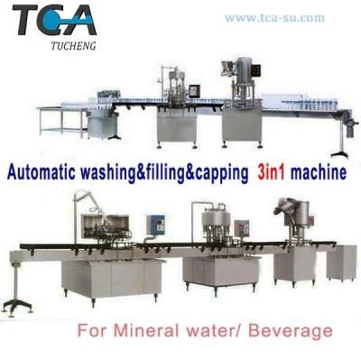 Mineral Water Small Bottle 500ml 1000ml Bottle Washing Filling Capping Labeling Packing ...
