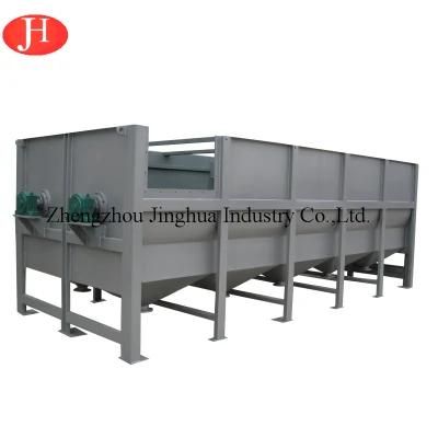 Large Capacity Starch Making Plant Raw Material Cleaning Washing Equipment Paddle Washer