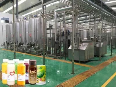 Factory Supplier Bottle Beverage Hot Filling Production Line